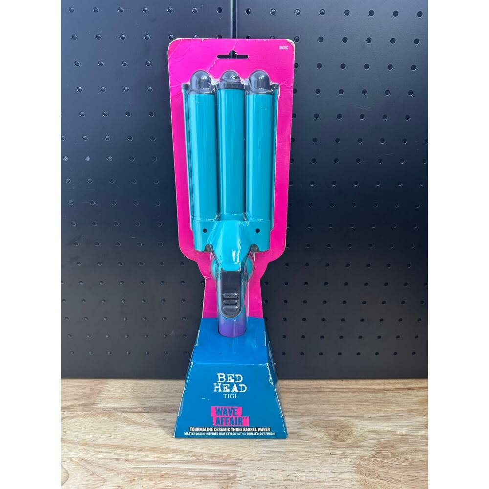 Bed Head TIGI Wave Affair Waver Tourmaline Ceramic Digital Turquoise/Purple